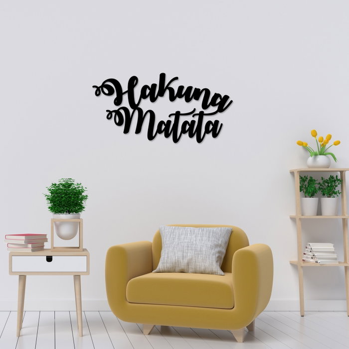 Wallity Hakuna Matata Escultura de pared